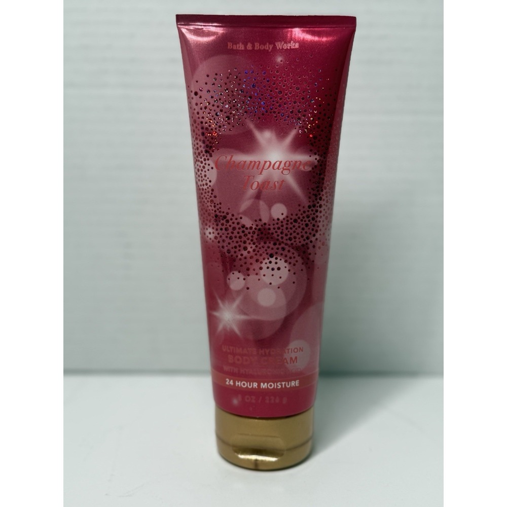 NEW Bath & Body Works LOT Champagne Toast Body Cream Lotion 8 oz